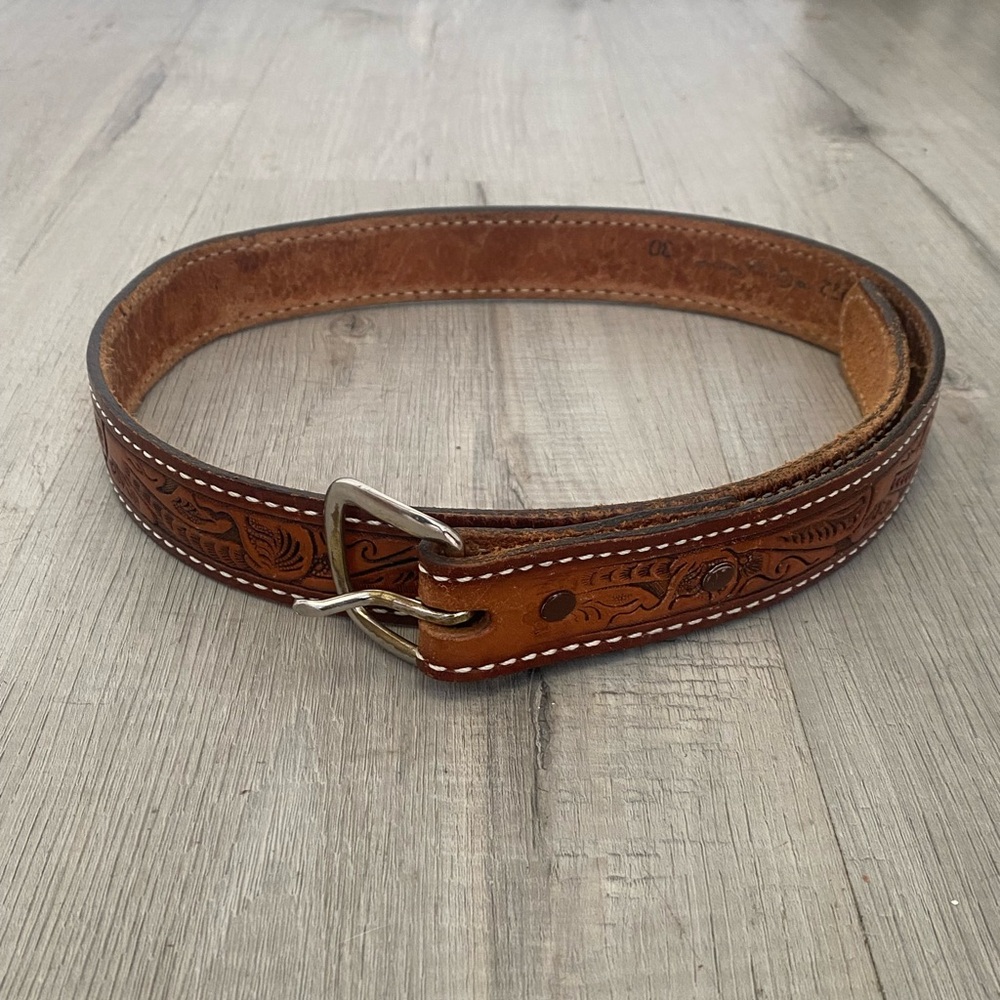 Brown Leather Belt